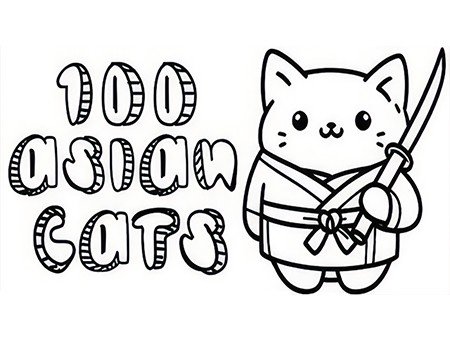 100 Asian Cats