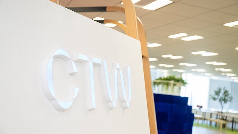 CTW株式会社内部のフロント