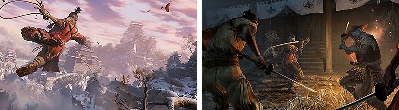 アクションバトル要素を楽しめる『Sekiro : Shadows Die Twice』