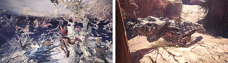 オープンワールドの移動要素が楽しい『Monster Hunter: World (モンスターハンター：ワールド)』