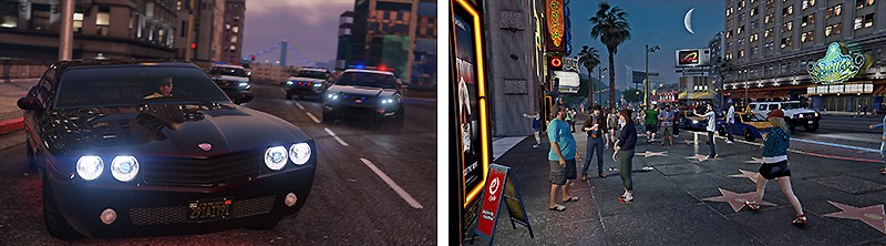 主人公を切り替えて遊べる『Grand Theft Auto V (グランド・セフト・オートV)』