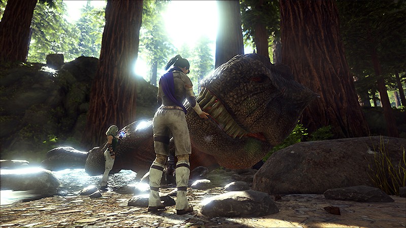 恐竜をて名付けられる『ARK: Survival Evolved』