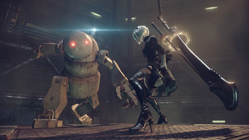 ハクスラバトルシーンが魅力の『NieR:Automata (ニーア：オートマタ)』