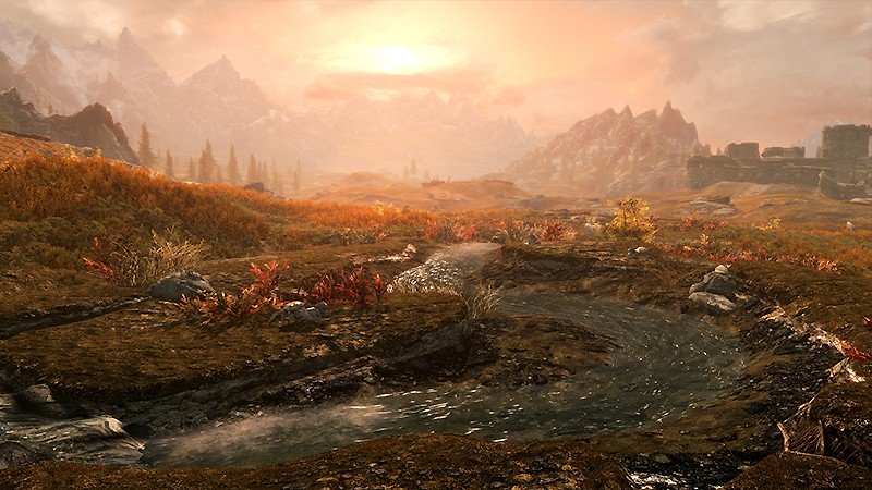 美しいオープンワールドが魅力の『The Elder Scrolls V: Skyrim (ジ・エルダー・スクロールズ・ファイブ・スカイリム)』