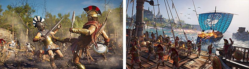 傭兵として戦う『Assasin’s Creed Odyssey (アサシン クリード オデッセイ)』