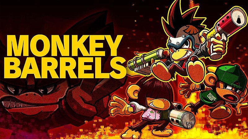 Nintendo Switch向けに配信中の『Monkey Barrels』