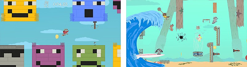 ステージを創作できる『Ultimate Chicken Horse』