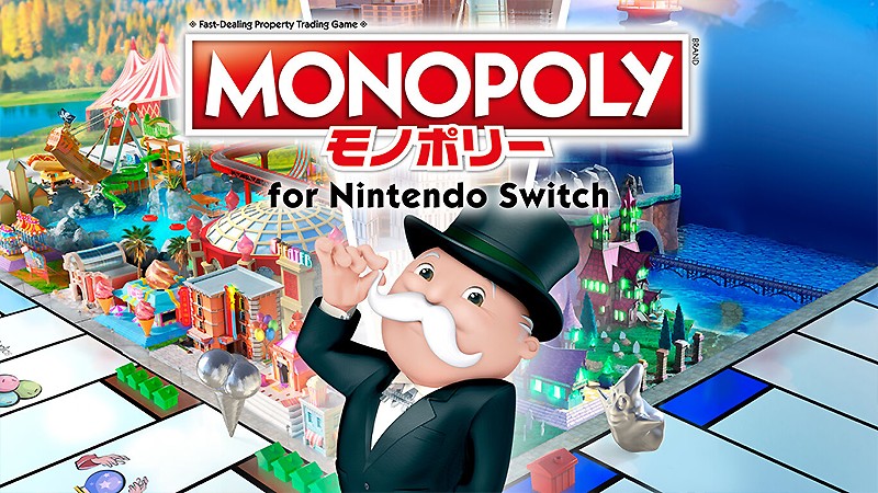 Switch向けのパーティーゲーム『モノポリー for Nintendo Switch』