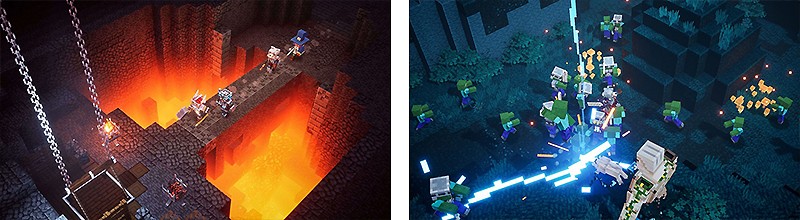 新規コンテンツを多数実装する『Minecraft Dungeons』
