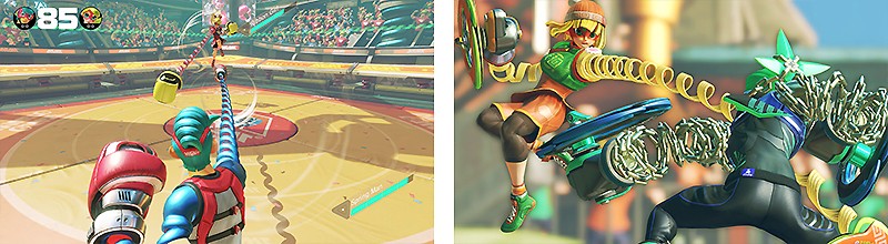 対戦型格闘ゲーム『ARMS』