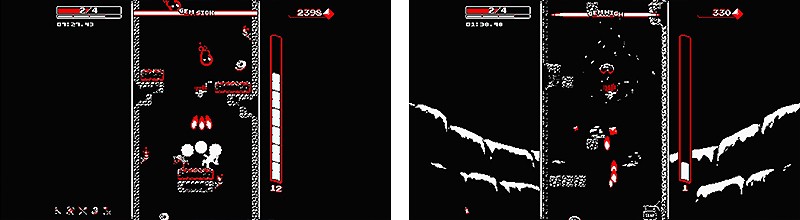 ドット絵グラフィックが秀逸な『Downwell』