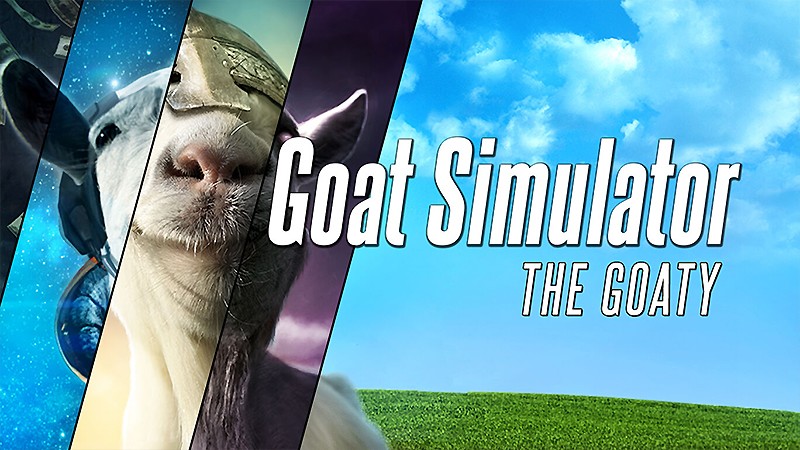 ヤギシミュレーションゲーム『Goat Simulator: The GOATY（ゴートシミュレーター）』