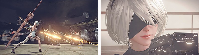 『ニーア オートマタ ジ エンド オブ ヨルハ エディション』の2B