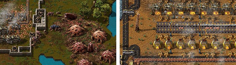 インダストリアルな世界が広がる『Factorio』