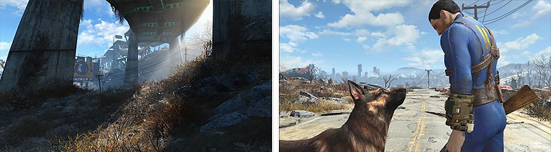 核戦争後のボストンが舞台の『Fallout4』