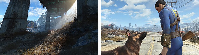 核戦争後のボストンが舞台の『Fallout4』
