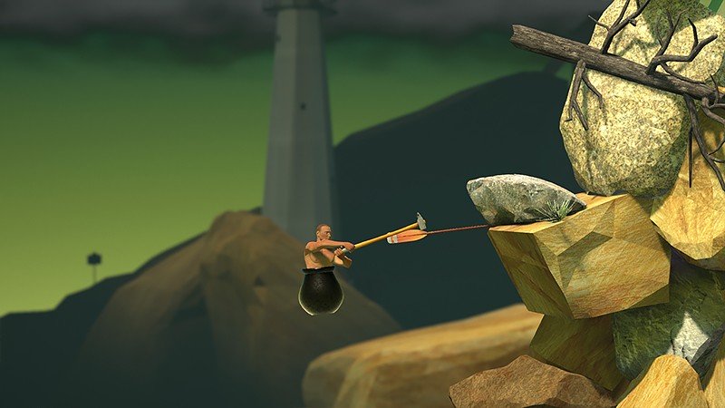 個人開発の『Getting Over It with Bennett Foddy』