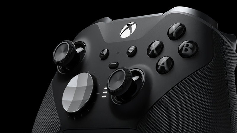 Xbox Elite ワイヤレスコントローラー シリーズ2のブラックモデル