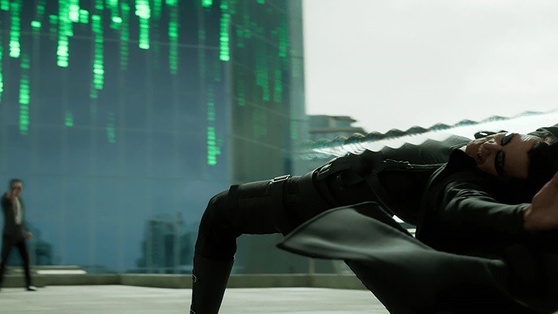 『The Matrix Awakens: An Unreal Engine 5 Experience』のワンシーン