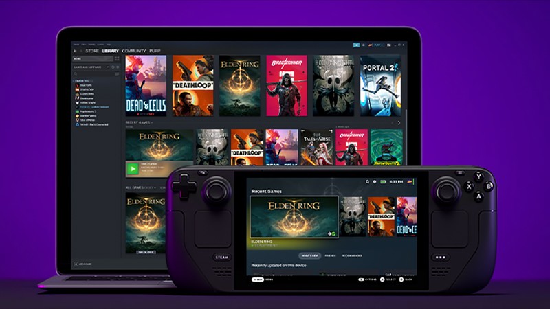 ライブラリを即座に移行できる「Steam Deck」