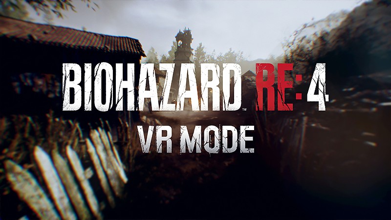 『バイオハザード RE:4 VRモード』のタイトル画像