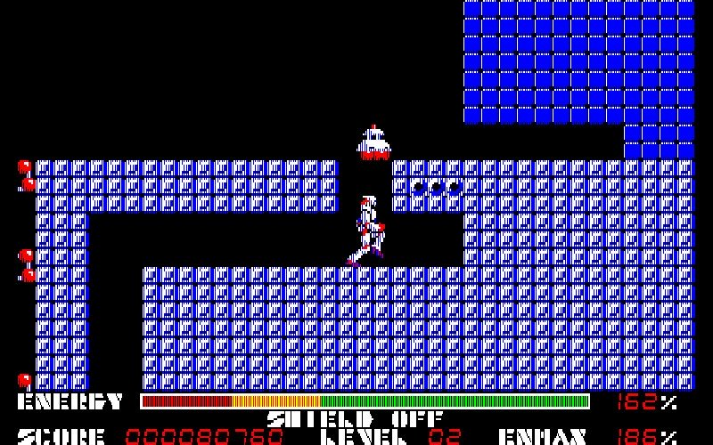 プロジェクトEGGで遊べる『テグザー（PC-8801mkIISR）』