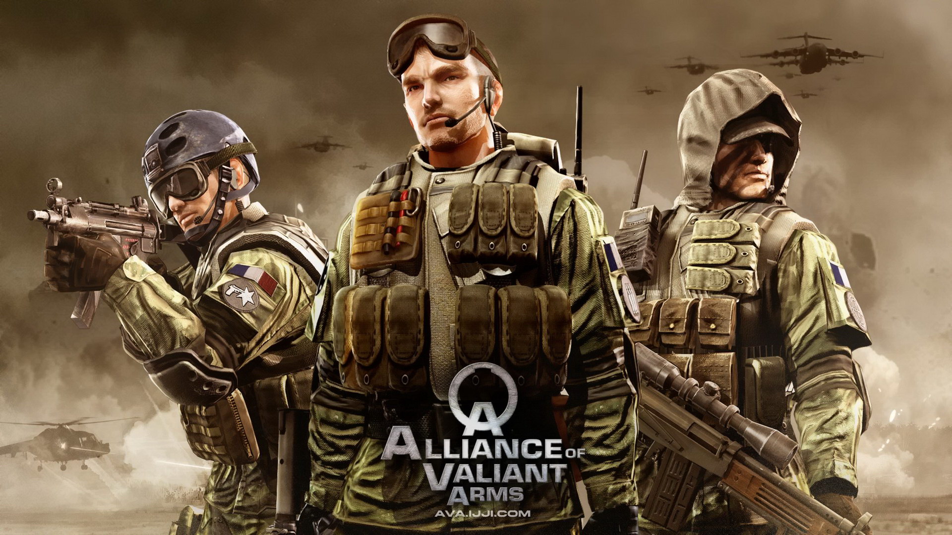 『Alliance of Valiant Arms (AVA)』のタイトル画像