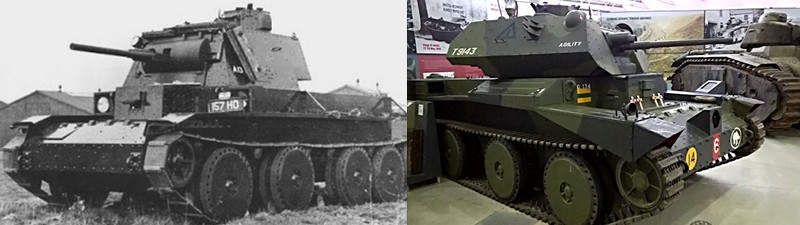 第二次世界大戦中にイギリス陸軍が使用した巡航戦車「Mk.Ⅳ: A13 MkⅡ」②