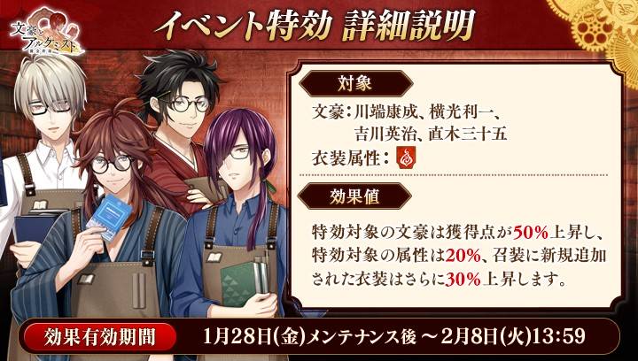 文豪とアルケミスト 豪華声優陣のキャラボイス成す女性におすすめの新作 文豪転生ゲーム オンラインゲームズーム