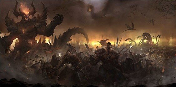 「リーグオブエンジェルズ2 （League of Angels2）」 タイタン族が圧倒的な力で女神族が住む星を破壊