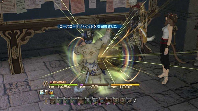 「FF14」のクラフター