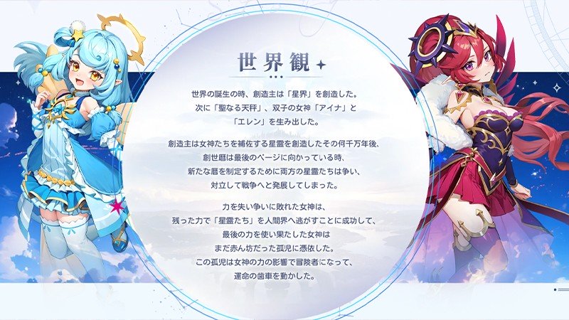 ゲームの世界観