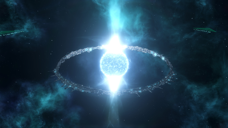 「ステラリス：ユートピア」恒星をリング状に囲う建造物