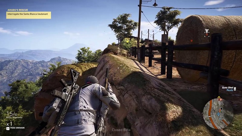 「Ghost Recon」オープンワールドの広い世界の画像