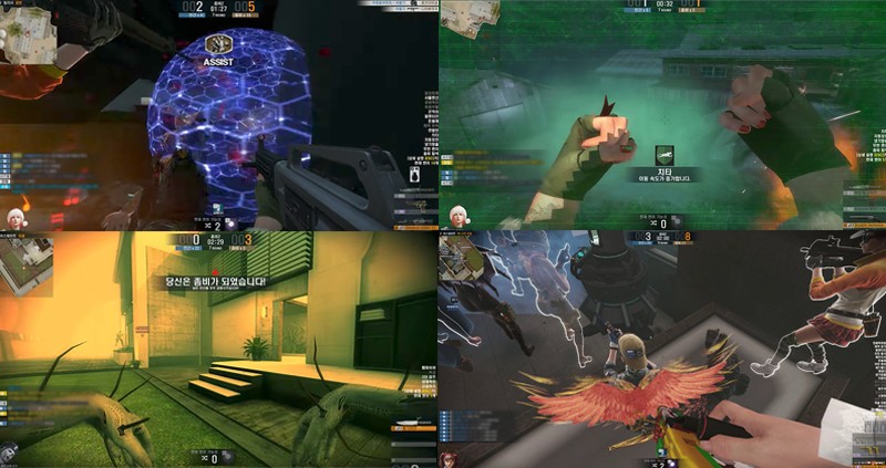 「CounterStrike2」ゾンビゼータモードのプレイ画像