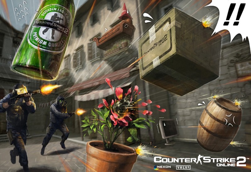 「CounterStrike2」かくれんぼモードのイメージ画像