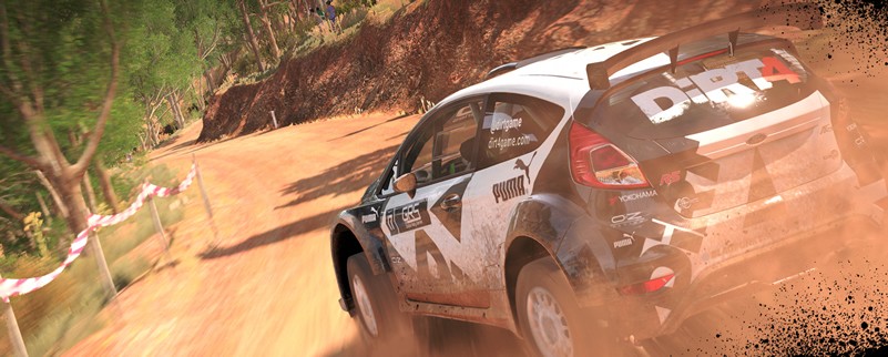 「DIRT4」ダイナミックなレース画像