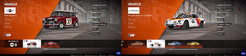 「DIRT4」車種紹介画像①