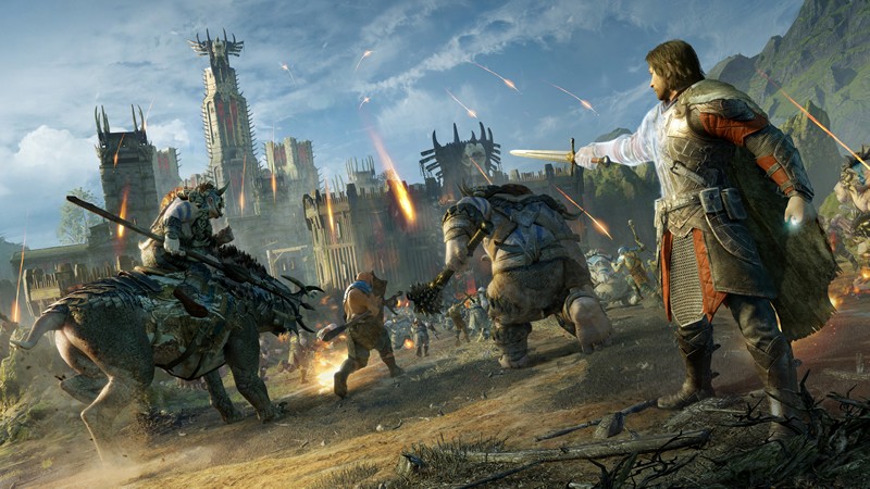 「Middle-earth: Shadow of War」バトルのイメージ画像