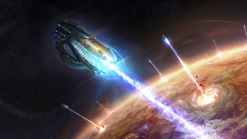 「StarCraft: Remastered」宇宙の世界観の画像