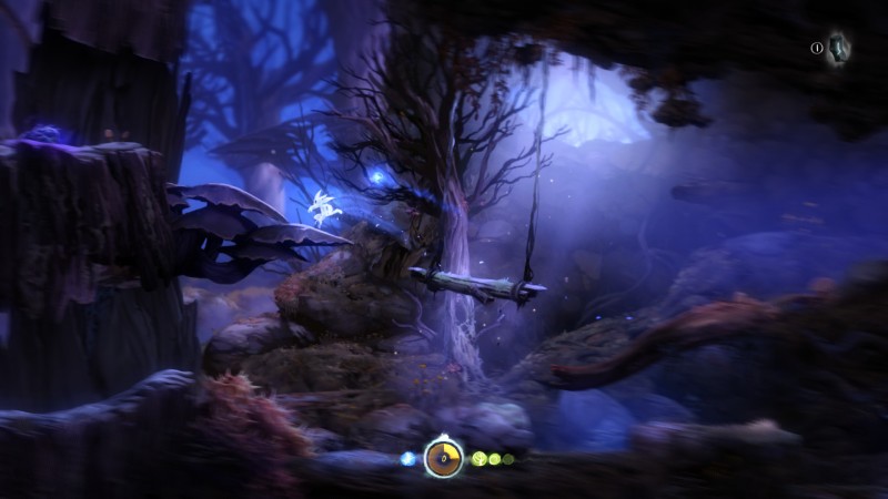 オリとくらやみの森（Ori and the Blind Forest）」幻想的な