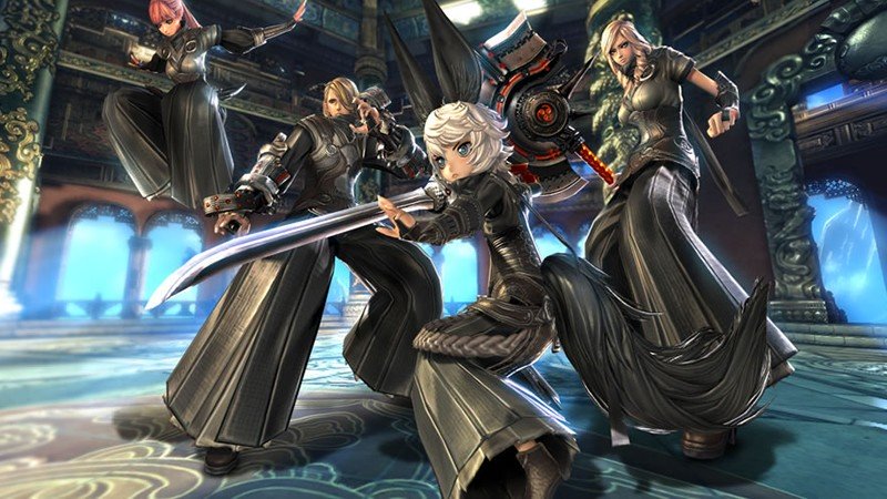 「ブレイドアンドソウル：Hongmoon Rising」自由闊達な正確ながらも強大な力を有した異界者を召喚し使役することができる召喚者の4人だ。
