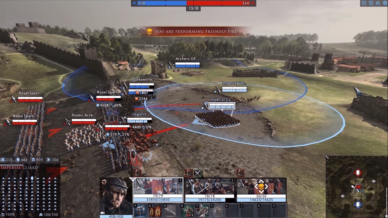 Total War: ARENA_フィールド視点