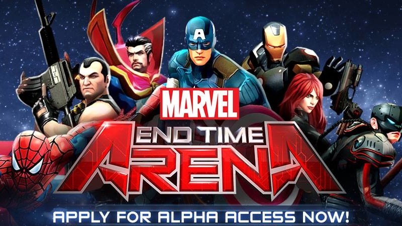 「Marvel End Time Arena」マーベルヒーロー大集結！ファン垂涎のストラテジー型アクションゲームが登場！