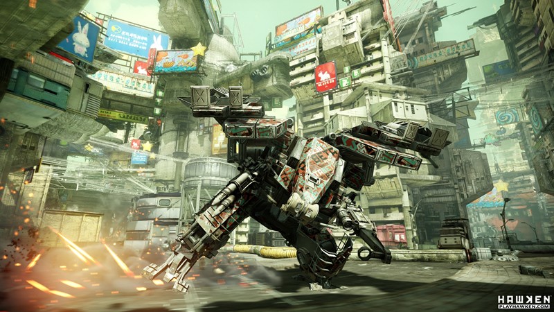 「Hawken」ロボット好きのユーザーにこそ「Hawken」をプレイしていただきたい。