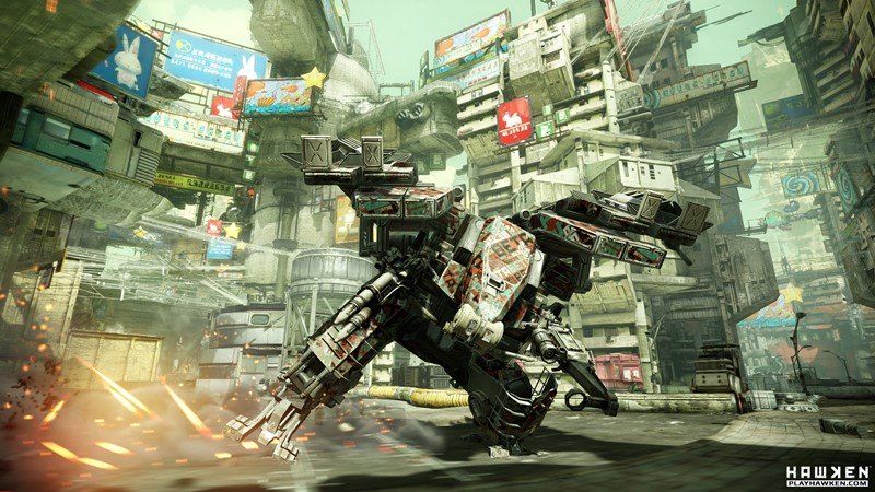 「Hawken」ロボット好きのユーザーにこそ「Hawken」をプレイしていただきたい。