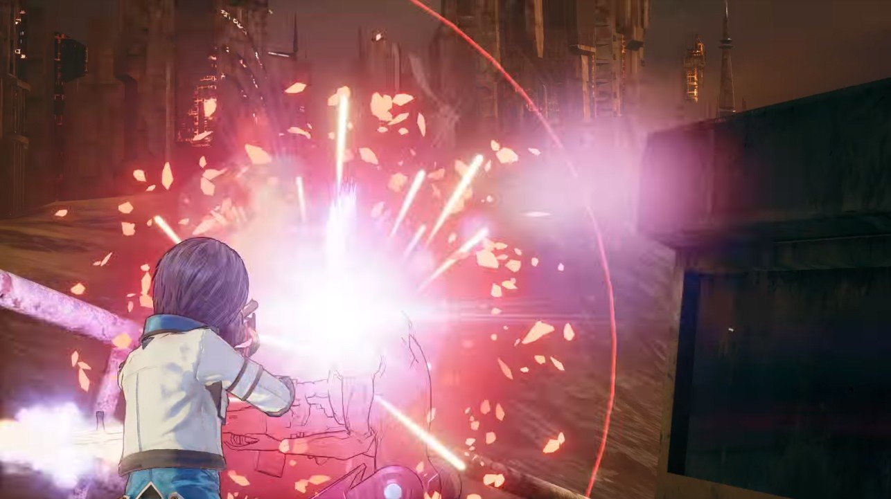 「SAO フェイタル・バレット」弱点に上手く攻撃を当てることができれば、激しいエフェクトが発生し爽快にプレイすることができる！