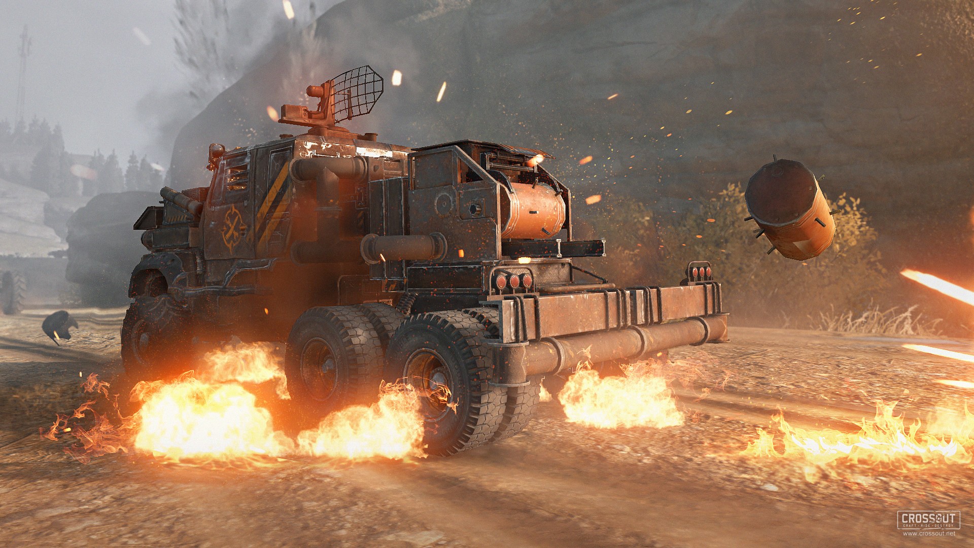 「CROSSOUT」出来上がったマシンは世界に一つだけのオリジナルマシンとなるのだ！