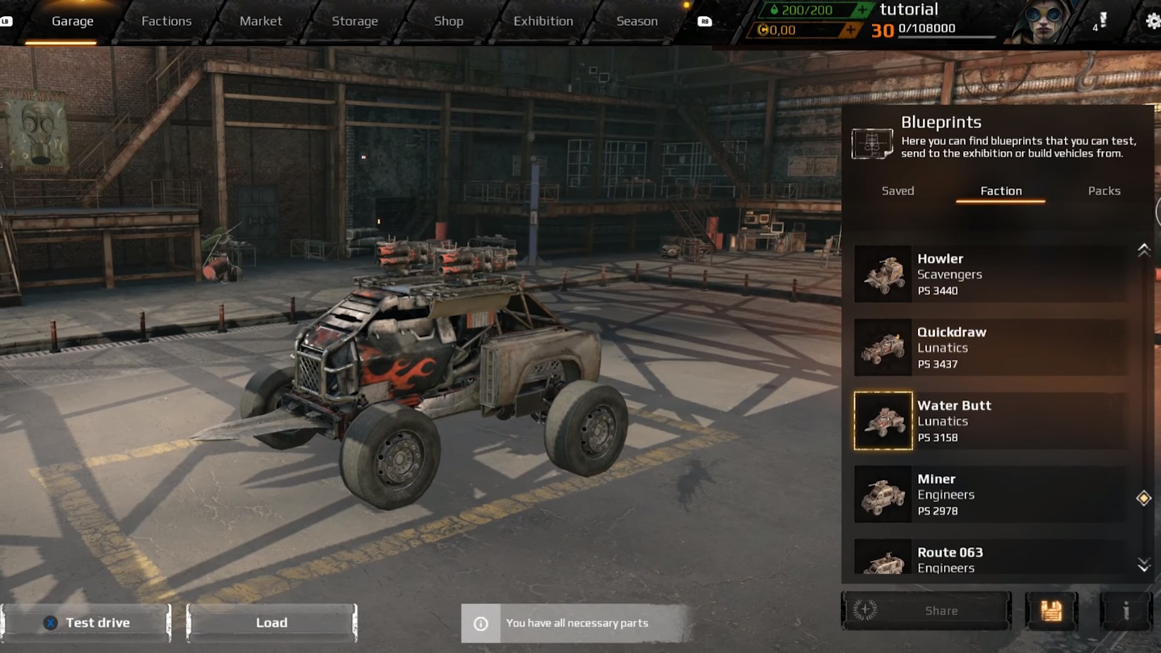 「CROSSOUT」繰り返しプレイしてマシンをパワーアップさせよう！