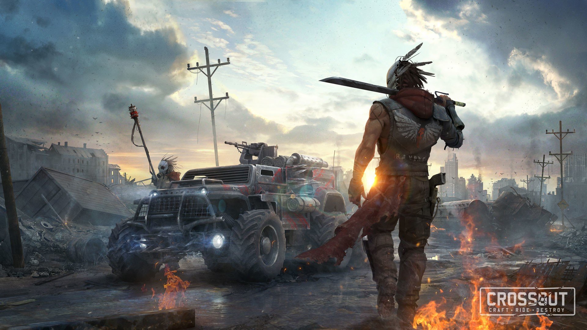「CROSSOUT」文明が滅び荒廃した無法者たちの世界！